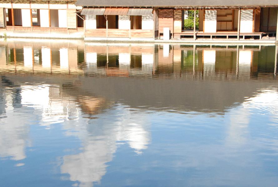 養浩館庭園 庭園内の水の使い方に注目！