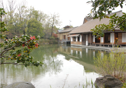 養護館庭園 海外注目的日本庭園