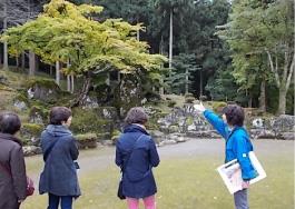 朝倉氏遺跡保存協会によるガイド